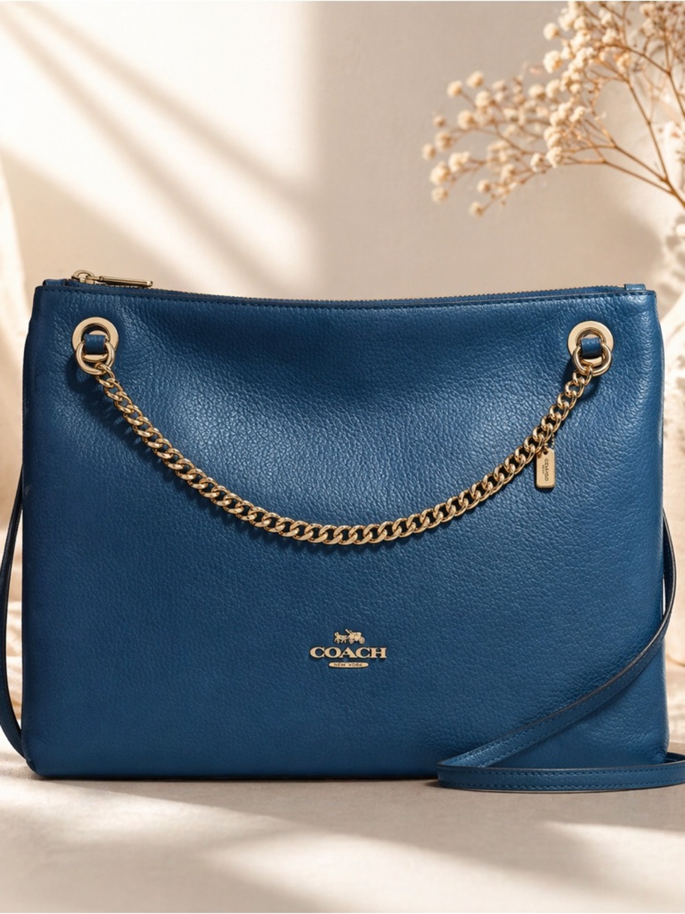 Coach Leather Crossbody Bag